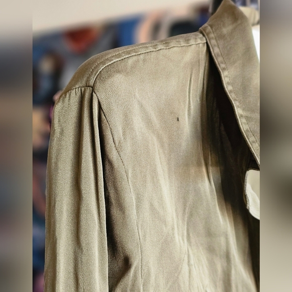 Quince Washable Stretch Silk Blouse - Picture 4 of 8